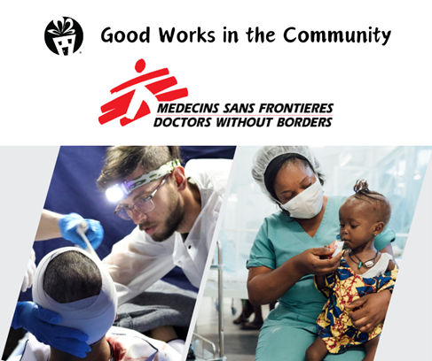 Good Works in the Community: Doctors Without Borders
